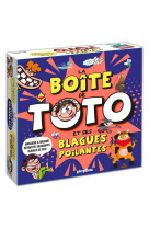 La boite quiz de toto et ses blagues poilantes