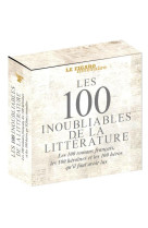 Coffret 3 guides 100: les 100 inoubliables de la litterature