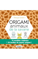 Origami animaux de la savane