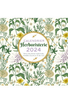 Calendrier mural herboristerie 2024