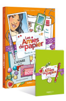 Les amies de papier - t04 + set papeterie