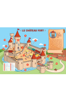 Chevaliers et le chateau fort