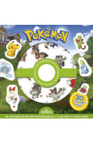 Pochette de stickers repositionnables pokemon