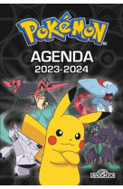 Pokemon agenda 2023-2024 - couverture noire