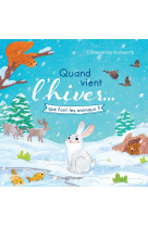 Quand vient l'hiver  - que font les animaux ?