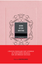 Burn after writing - l'edition francaise of ficielle