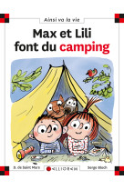 Max et lili font du camping