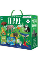 Le coffret mega atlas de la terre. tout sav oir sur la terre