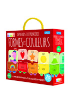 Coffret apprends tes premieres formes et couleurs livre+ puzzle