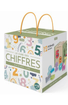 Le cube des chiffres - jeux en bois + livre