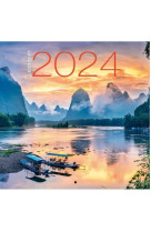 Calendrier mural 2024 nature vierge