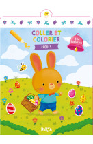 Coller et colorier - paques