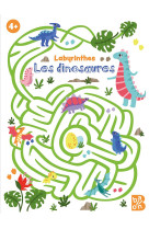 Labyrinthes les dinosaures 4+