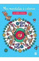 Mes mandalas a colorier les bebes animaux