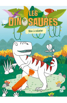 Les dinosaure - bloc a colorier