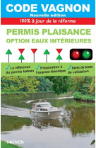 Code vagnon 2022 - permis plaisance - option eaux interieures