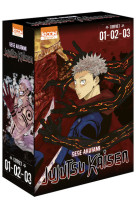 Coffret jujutsu kaisen vol. 1 a 3