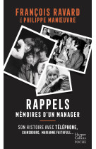 Rappels - memoires du manager de telephone, gainsbourg, marianne faithfull