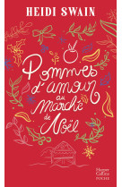 Pommes d'amour au marche de noel