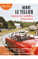 Toutes les familles heureuses - livre audio 1 cd mp3