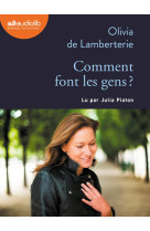 Comment font les gens ? - livre audio 1cd mp3