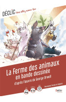 La ferme des animaux en bande dessinee