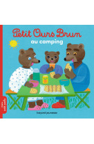 Petit ours brun au camping