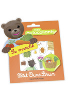 Mes autocollants petit ours brun - le march e