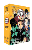 Coffret demon slayer t04 + roman jeunesse t02