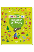 P'tit loup - cherche & trouve - vive la nature ! ne