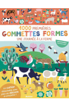 1000 premieres gommettes formes - une journee a la ferme