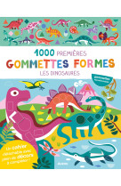 1000 gommettes formes - dinosaures