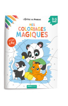 L'ecole des pandas mes coloriages magiques les lettres