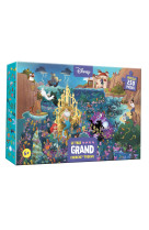 Disney - coffret le très grand cherche et trouve - puzzle 250 pièces