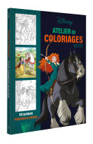 Atelier de coloriages disney teens-princesses et chevaux