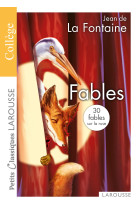 Fables de la fontaine - petits classiques larousse - collège