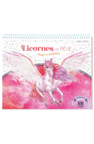 Licornes de rêve - carnet créatif - magie des paillettes nouvelle édition