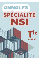 Annales spécialité nsi. terminale générale