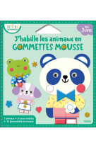 J'habille les animaux en gommettes mousse