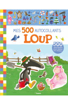 Mes 500 autocollants loup