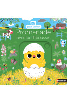 Promenade avec petit poussin