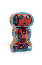 Puzzle silhouette bob le robot 36pcs 4+