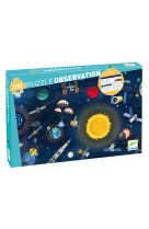 Puzzle observation + livret l-espace 200pcs 6+