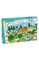 Puzzle observation la ferme 35pcs 3+