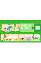 Puzzle frise petits et grands 3+