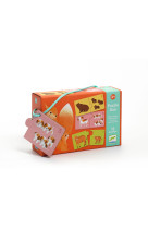 Puzzle duo bebes animaux 2+