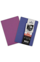 Carnet art book inspiration a5 96g mauve