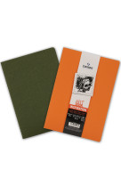 Carnet art book inspiration a4 96g orange