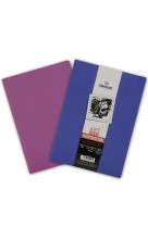 Carnet art book inspiration a4 96g mauve