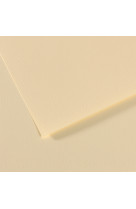 Feuille mi-teintes 160gr 50x65 jaune citronnelle 101